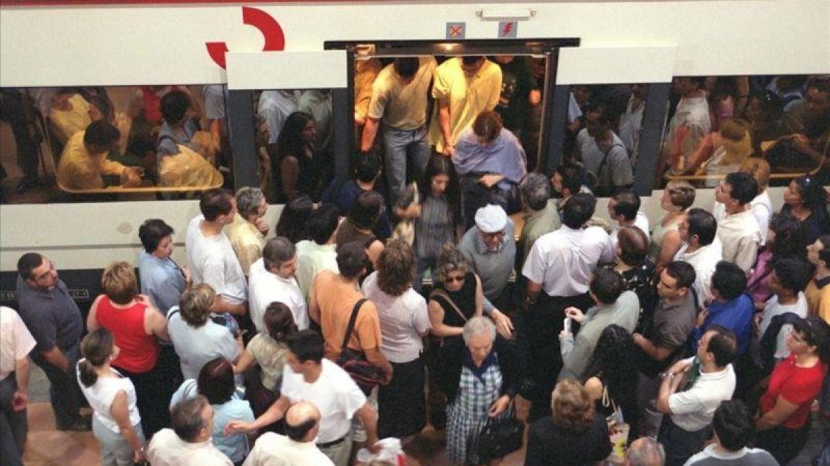 Imagen de la madrileña estación de metro de Atocha.