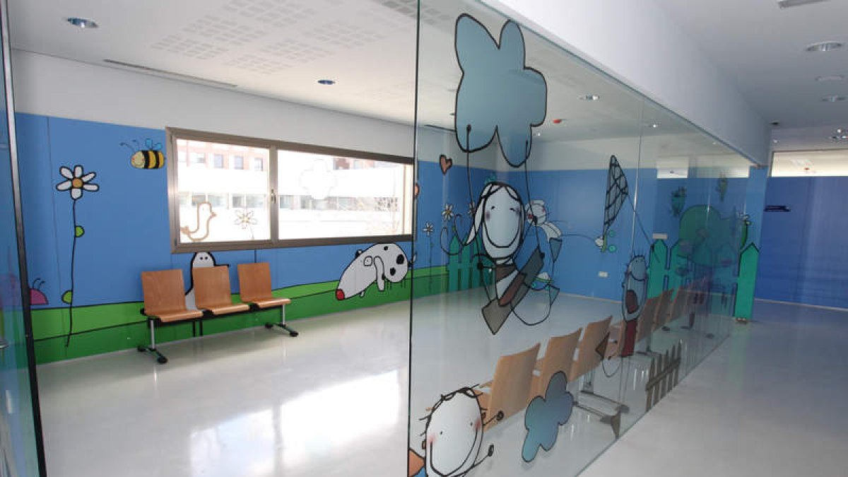Área de pediatría del centro de salud y especialidades de Astorga. SECUNDINO PÉREZ