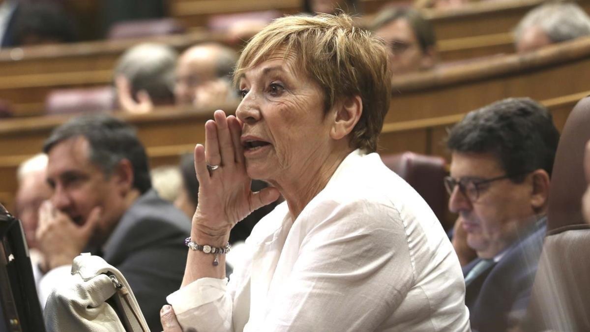 La diputada del PP Celia Villalobos, en el Congreso