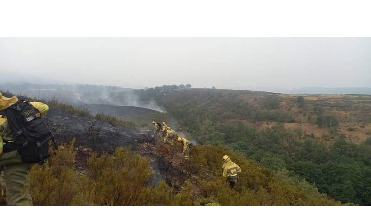 El incendio quedó definitivamente extinguido el pasado miércoles tras permanecer 22 días activo. BRIF TABUYO