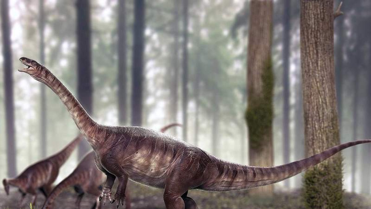 Un dinosaurio descubierto en Brasil. MARCIO L. CASTRO