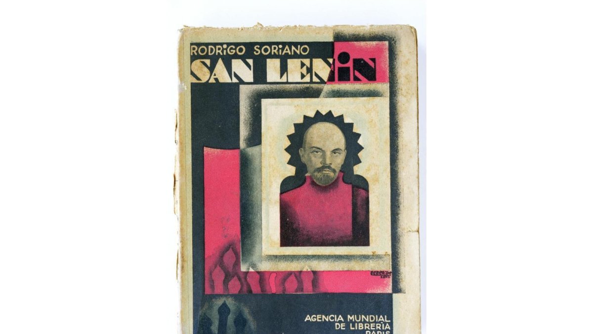 Portada del libro , obra del pintor berciano Norberto beberide en 1927.DL