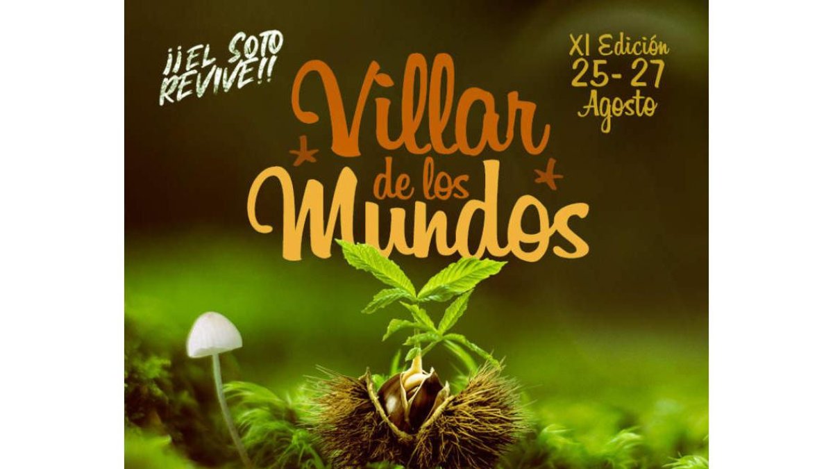 Cartel promocional de Villar de los Mundos. DL