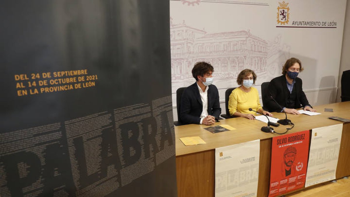 Presentación del nuevo festival de literatura Palabra. F. Otero Perandones.