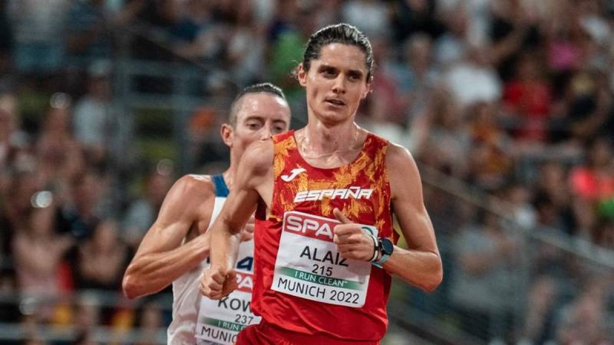 Roberto Aláiz no pudo sumar con España al podio en la Copa de Europa de 10.000 metros. SPORTMEDIA