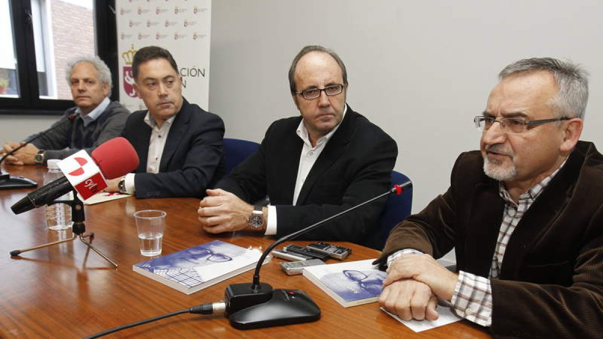 Jesús Celis, Marcos Martínez, Gavela y José Enrique Martínez.