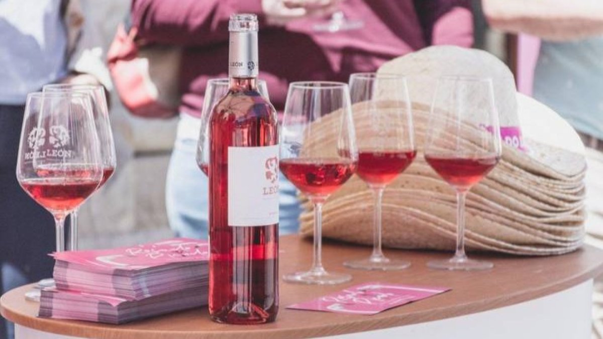 Los rosados de Prieto Picudo siguen siendo los vinos más populares de la DO León, muy presentes en la feria. YEZRAEL PÉREZ