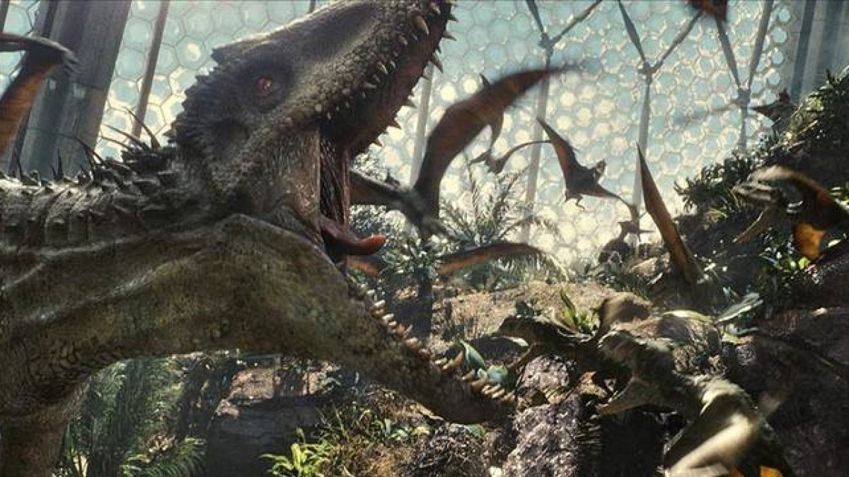 Fotograma de 'Jurassic World'.