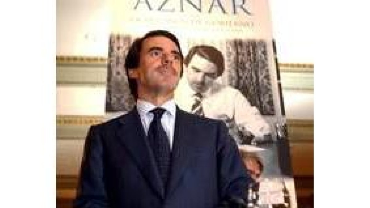 Aznar, durante la presentación de su libro «Ocho años de gobierno», en Buenos Aires