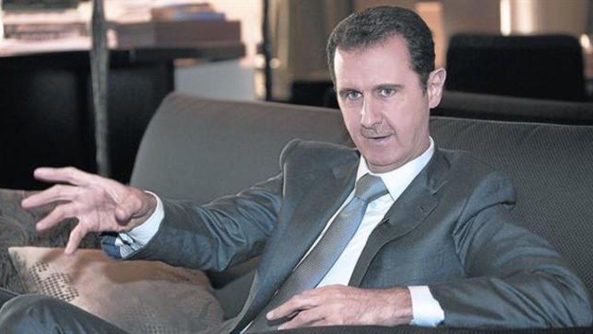 El presidente sirio, Bashar el Asad, aliado de Hizbulá, que le apoya en la guerra civil frente a los rebeldes.
