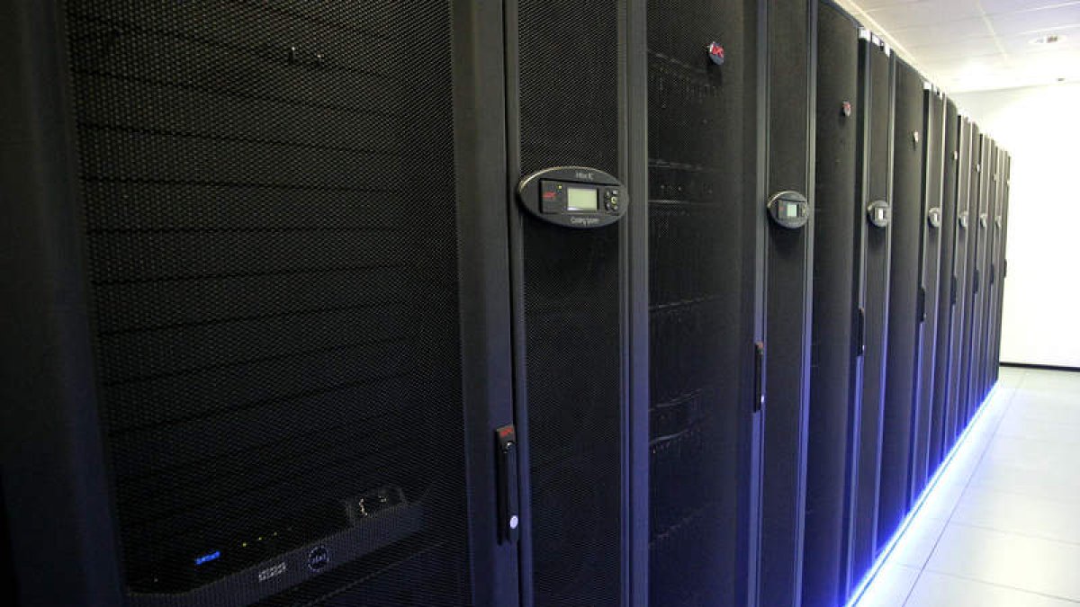Interior del centro de supercomputación, ubicado en la capital leonesa. ICAL