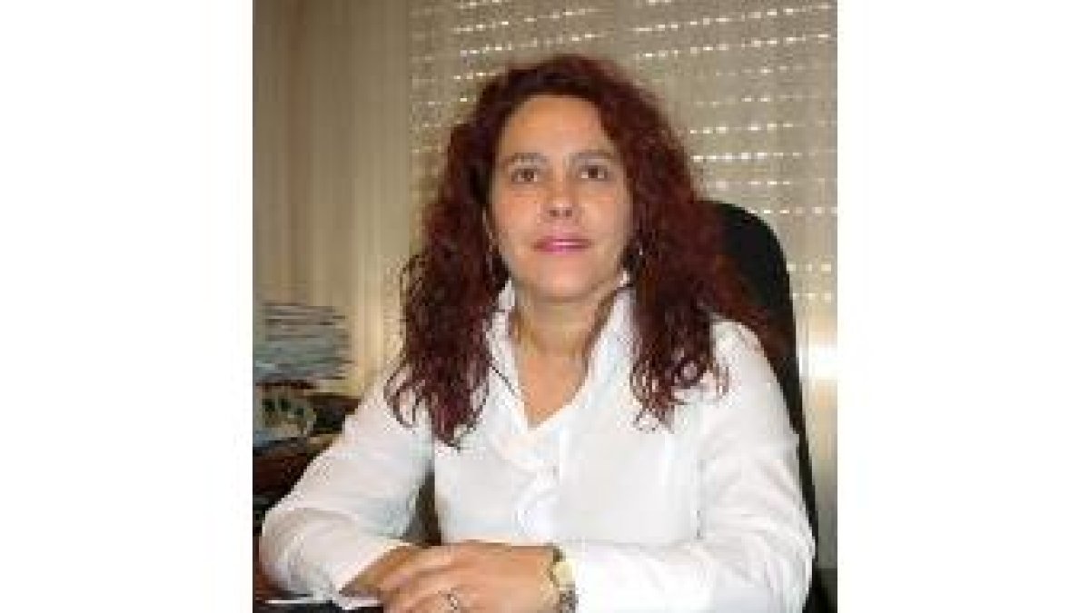 Rosa María Ruiz, secretaria del comité comarcal de la UPL