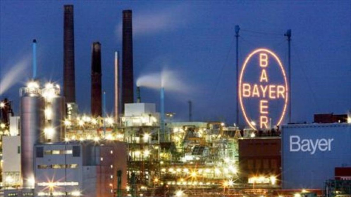 Naves industriales de Bayer en la localidad alemana de Leverkusen.