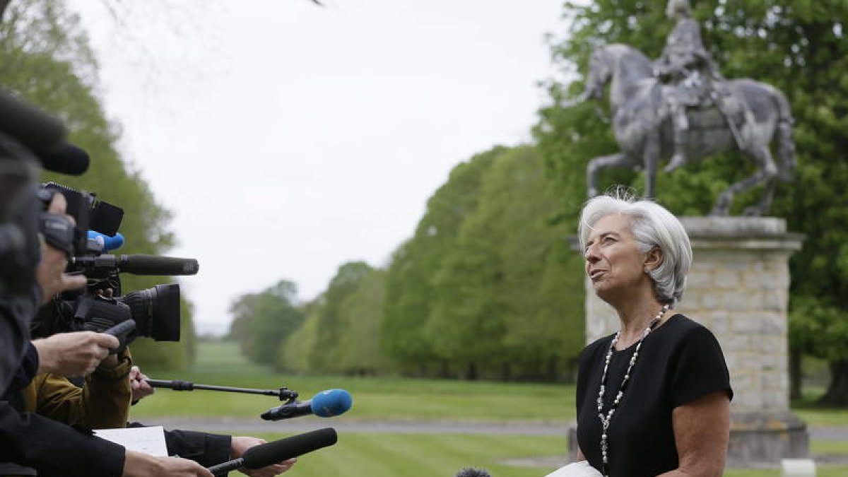 La directora del FMI, Christine Lagarde, en una imagen de archivo.