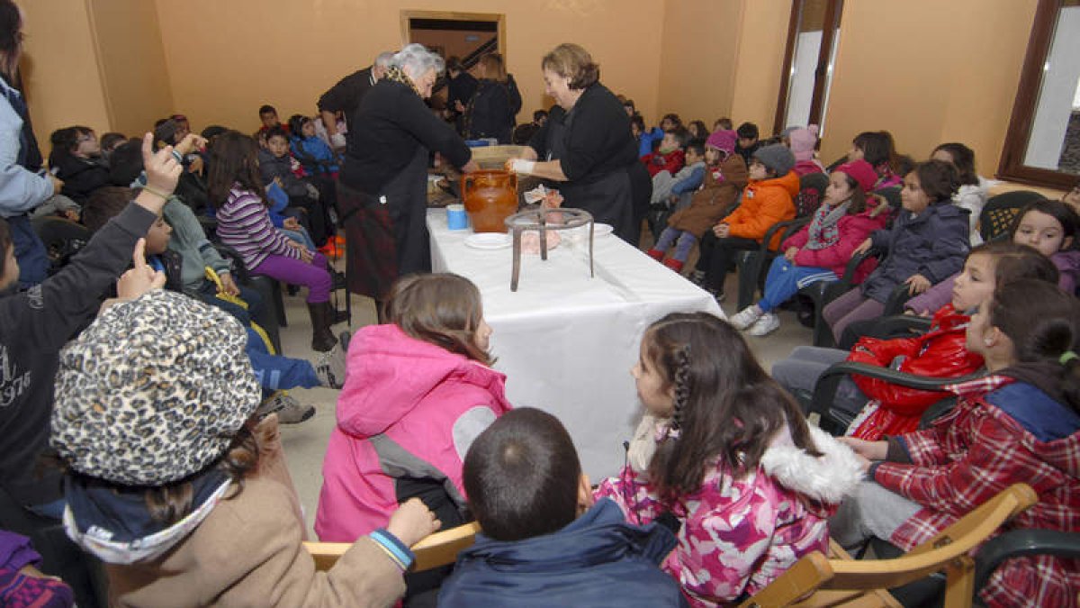 Un momento de la actividad, desarrollada en la Casona.