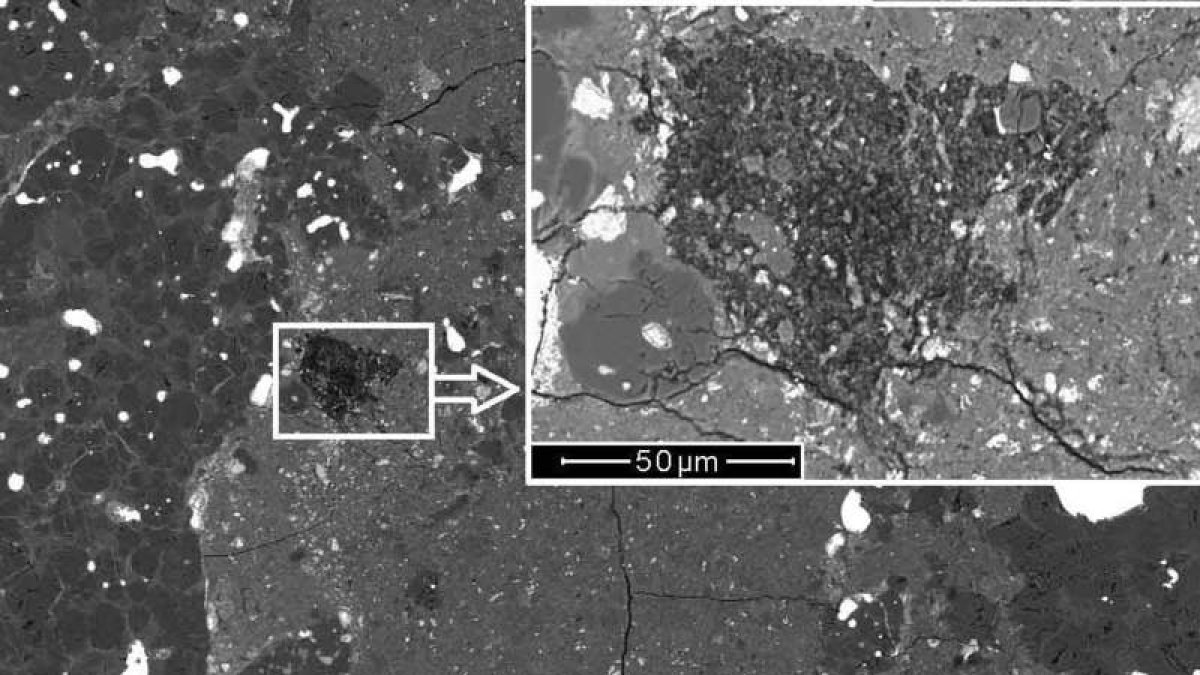 El trabajo demuestra la agregación de hielo puro en meteoritos. CESIC