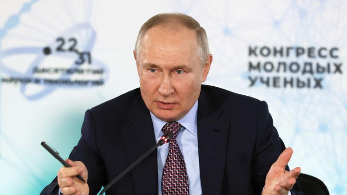 El presidente ruso, Vladimir Putin, ayer en el Kremlin. MIKHAIL METZEL / SPUTNIK / KREMLIN