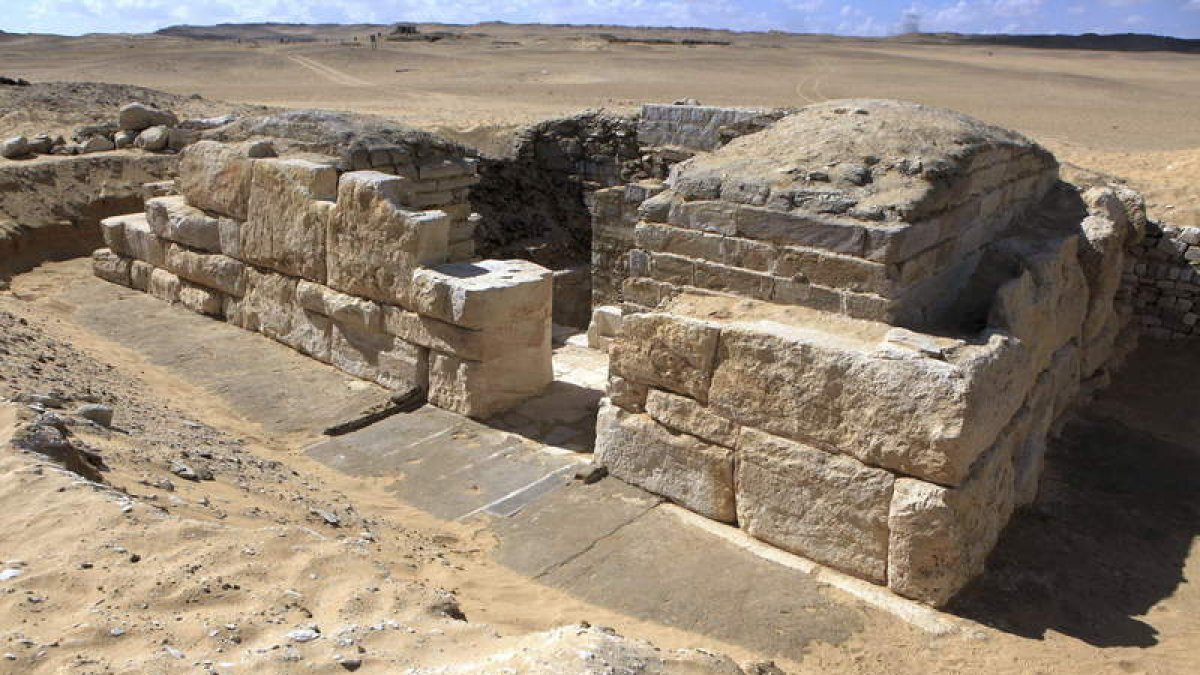 La tumba de esta faraona de la que hasta ahora se desconocía su existencia.