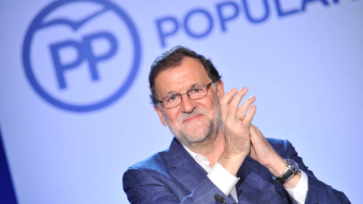 El presidente del Gobierno en funciones, Mariano Rajoy, en un acto la semana pasada. ISMAEL HERRERO