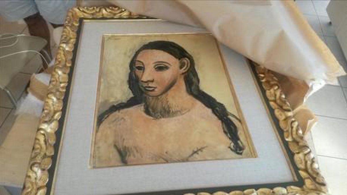 ’Cabeza de mujer joven’, obra de Picasso, propiedad de Jaime Botín.