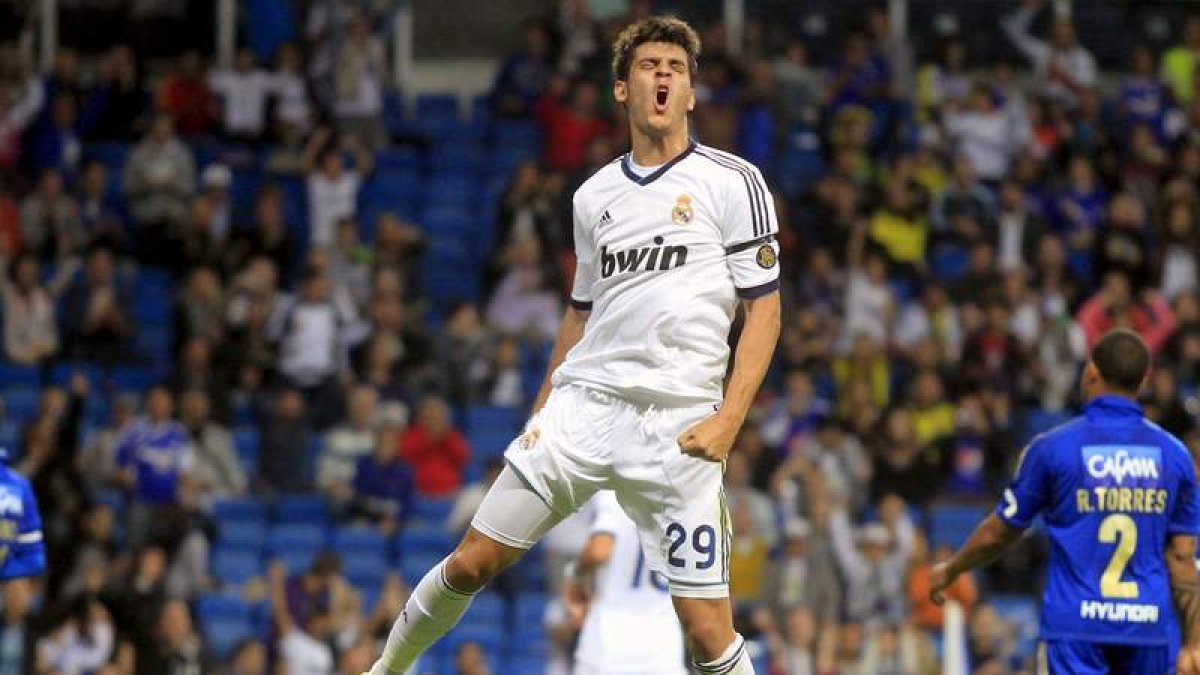 Morata, que marcó dos goles con el primer equipo el miércoles, «baja» de nuevo al filial.