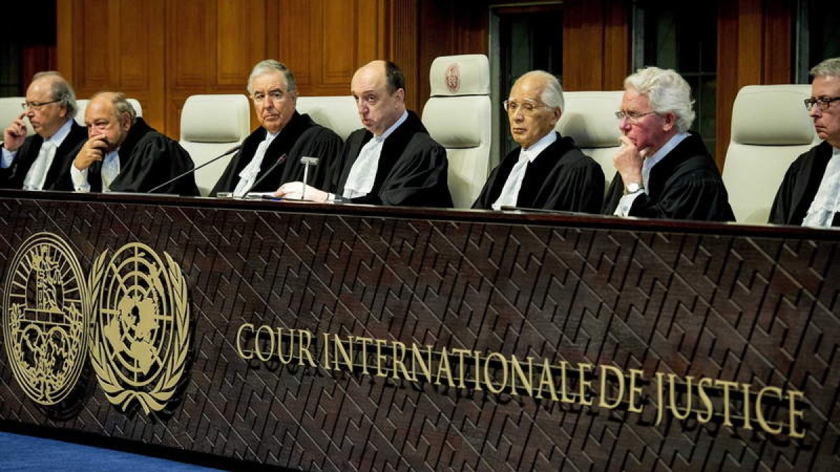 La Corte Internacional de Justicia comunicó ayer su veredicto.