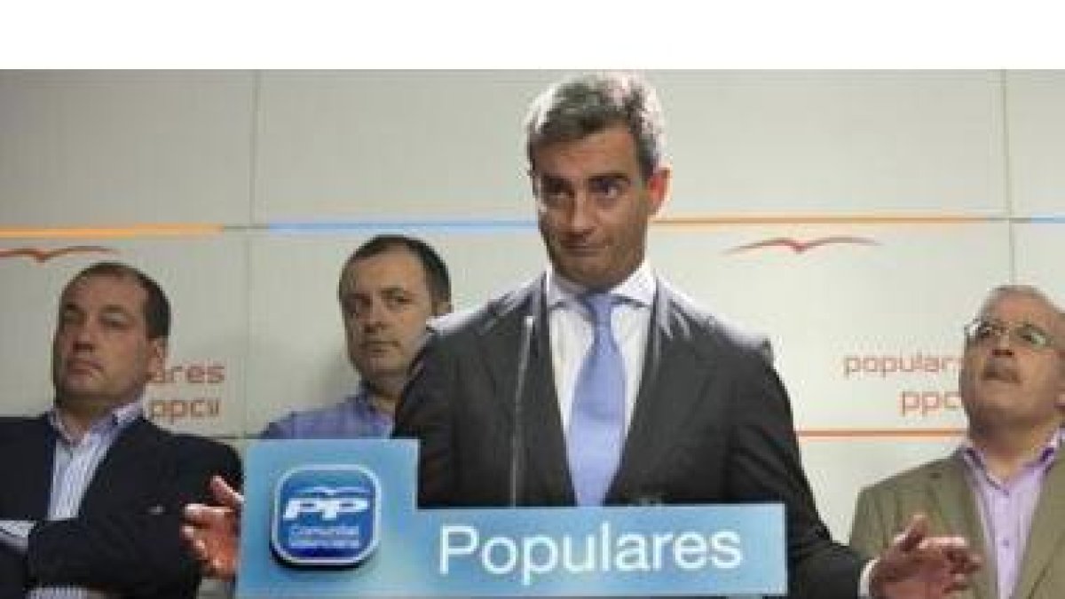 l secretario general del PP y portavoz del partido en las Corts valencianas, Ricardo Costa.