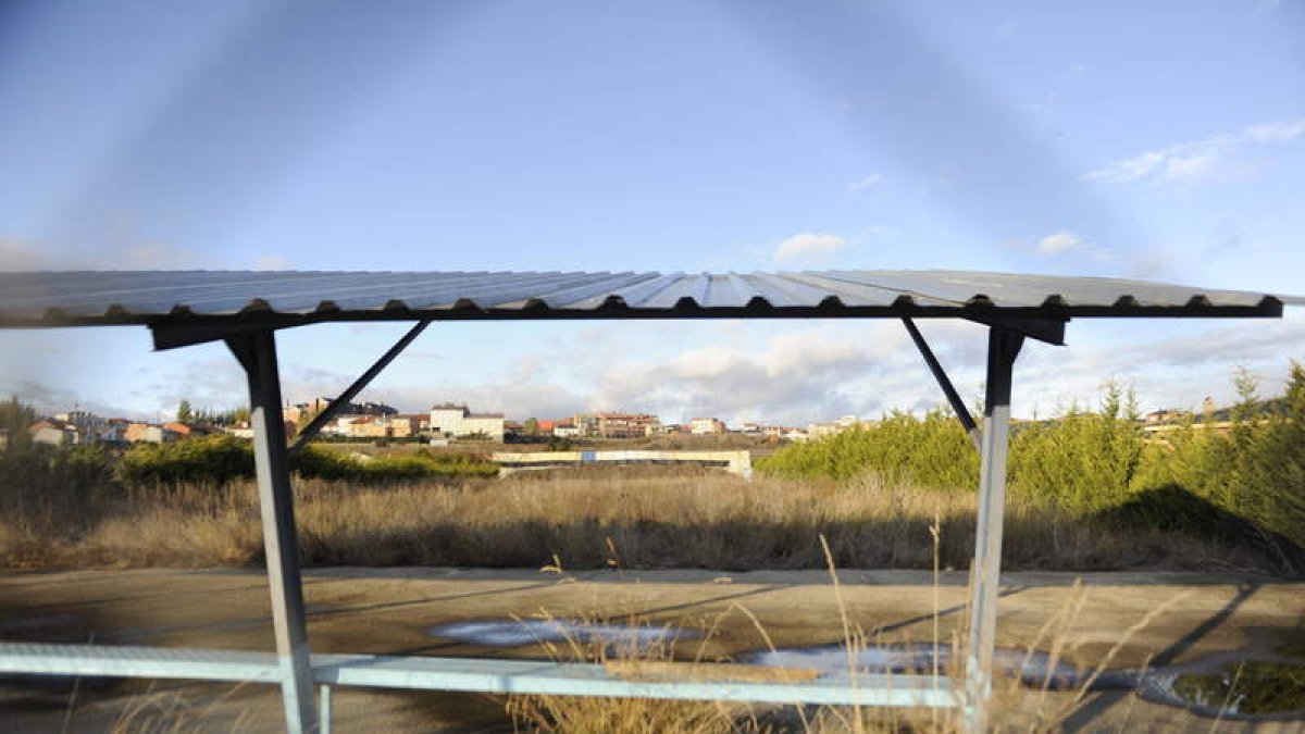 El campo de tiro con arco de Cosamai lleva sin utilizarse más de dos años.