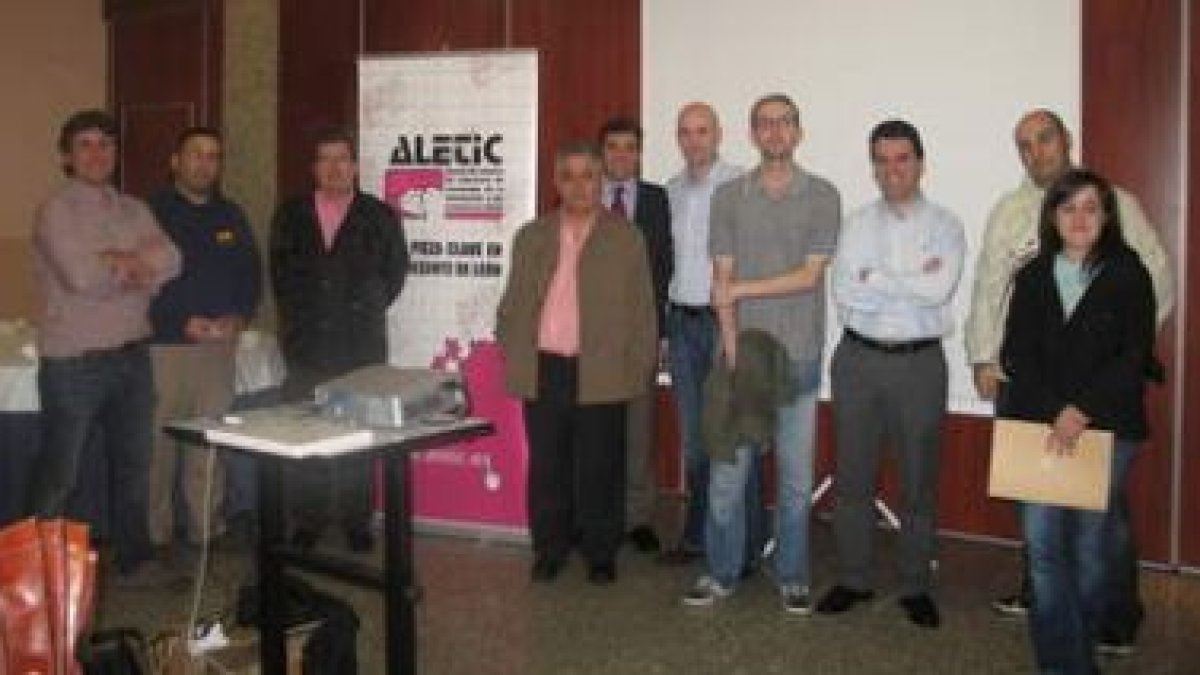 Aletic presentó ayer a José Fernando Blanco como el vicepresidente para la comarca.