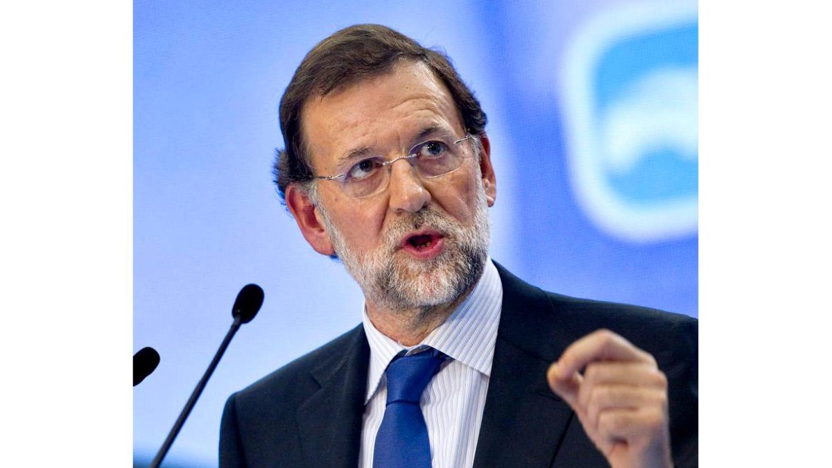 Mariano Rajoy durante su intervención en Málaga.