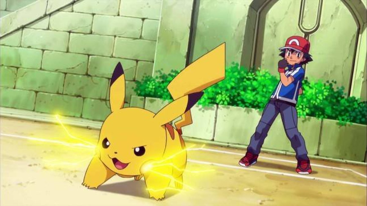 Los dos protagonistas del videojuego 'Pokémon'.