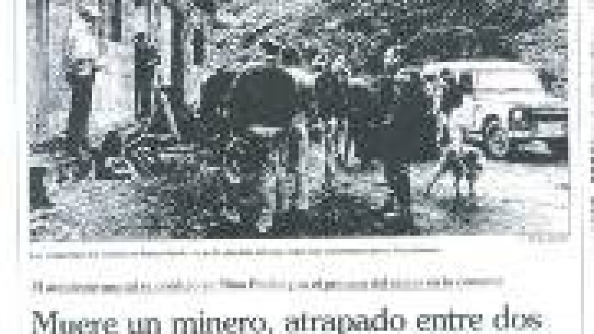 Diario de León abrió el 12 de mayo de 1994 su sección del Bierzo con el accidente en Mina Emilio