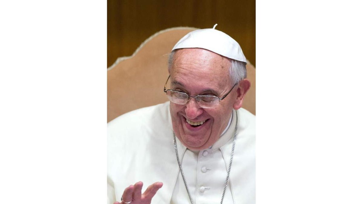 El papa Francisco durante una de sus intervenciones.