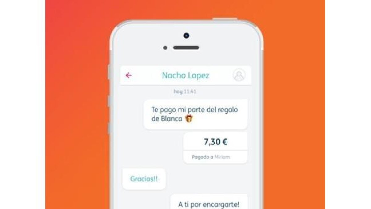 Twyp, aplicación de pago entre personas de ING.