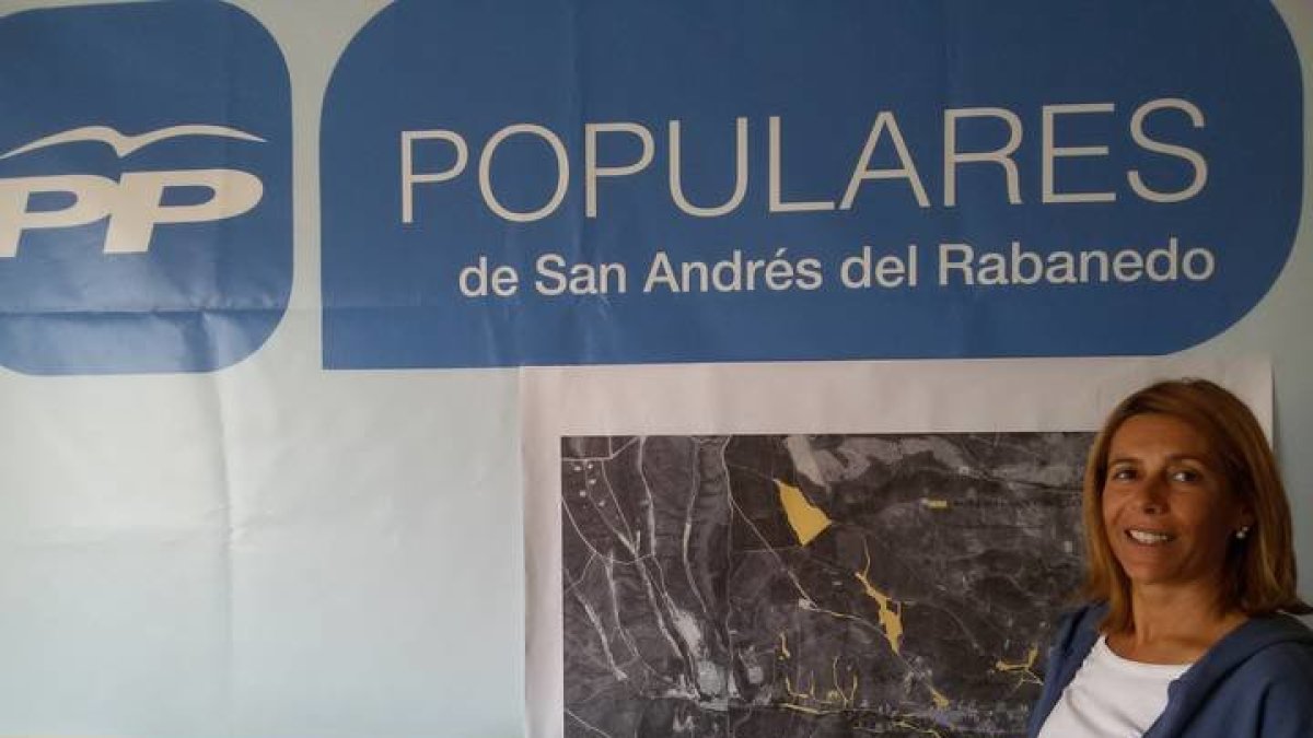 La portavoz del PP en San Andrés del Rabanedo, Noelia Álvarez. DL