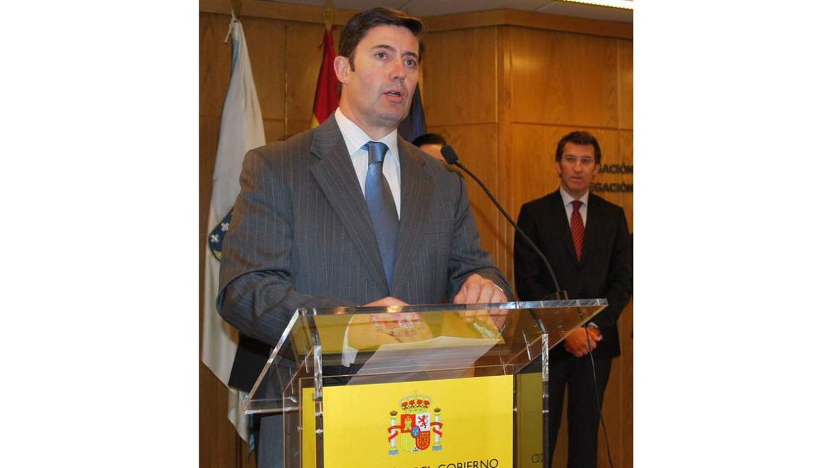 El bañezano tomó posesión como delegado en Galicia en 2012.