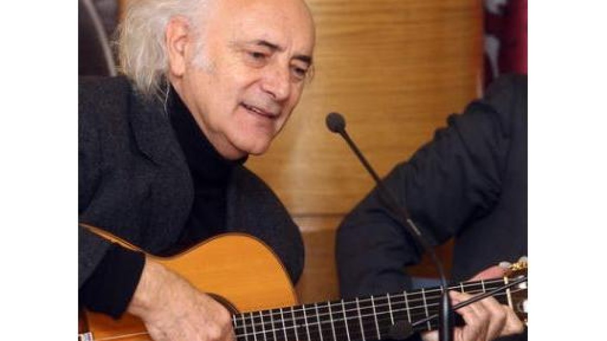 Amancio Prada ha puesto música a lo mejor de la tradición poética española.