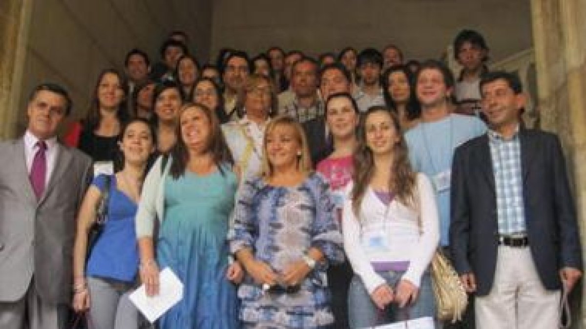 En la visita que la presidenta de la Diputación realizó a Argentina este año tuvo ocasión de acercar
