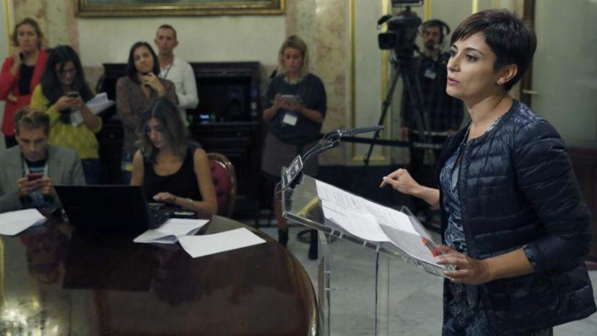 Isabel Rodríguez, número 3 del grupo socialista en el Congreso.