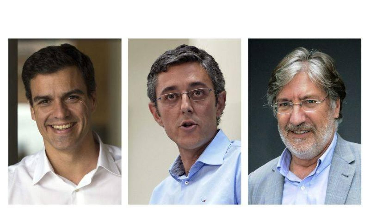 Sánchez, Madina y Pérez Tapias consiguen los avales necesarios.