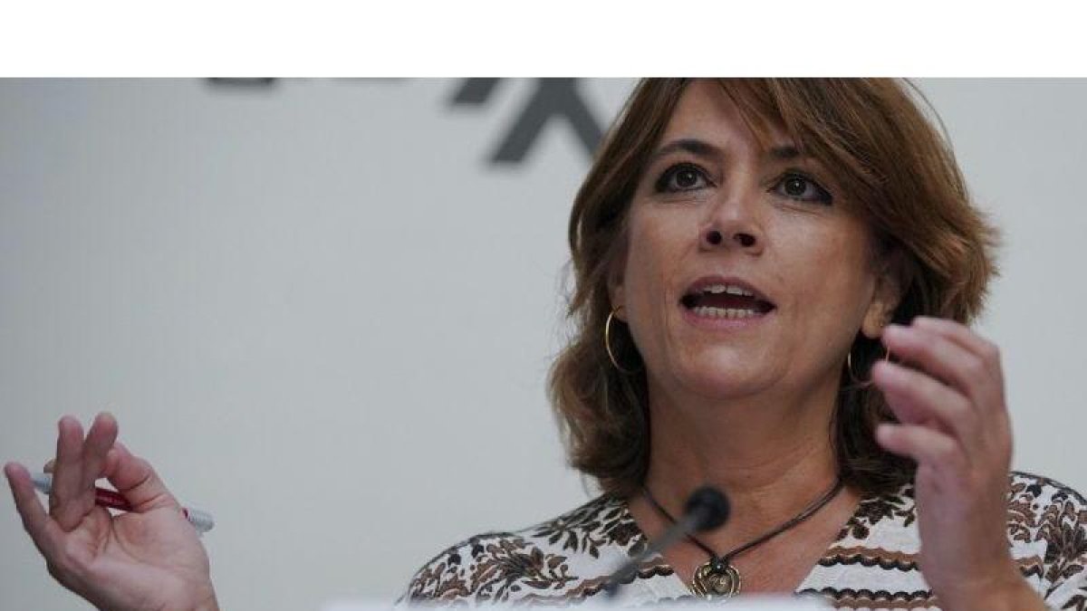 La ministra de Justicia, Dolores Delgado.