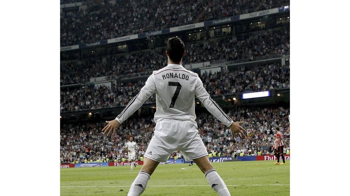 Cristiano Ronaldo en el Bernabéu