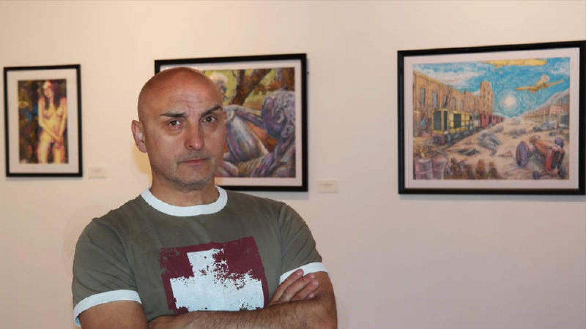 Las obras de Roberto Gutiérrez se muestran en la Fundación Vela Zanetti hasta el 24 de mayo.