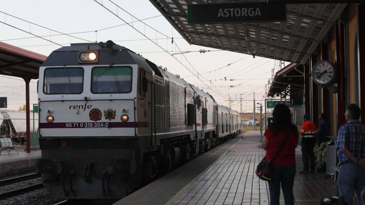 La estación de Astorga es una de las afectadas.