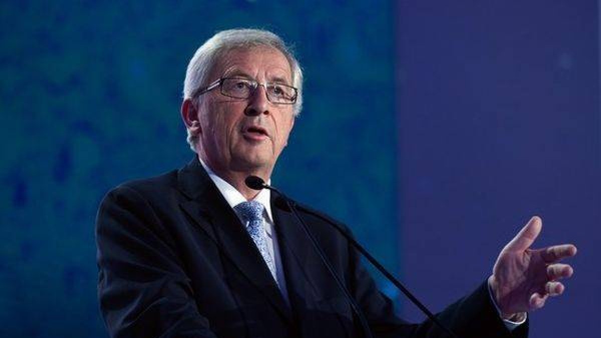 El candidato del Partido Popular Europeo a la presidencia de la Comisión Europea, Jean-Claude Juncker.