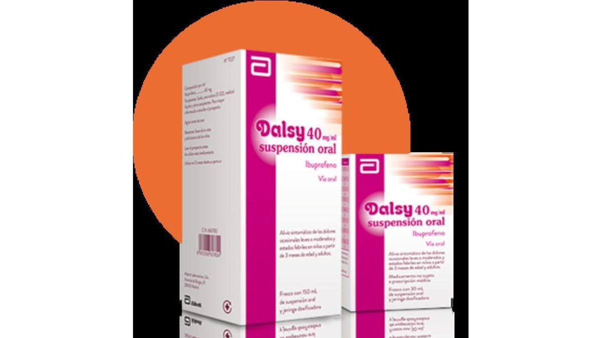El medicamento Dalsy, destinado a los niños, está basado en el ibuprofeno.