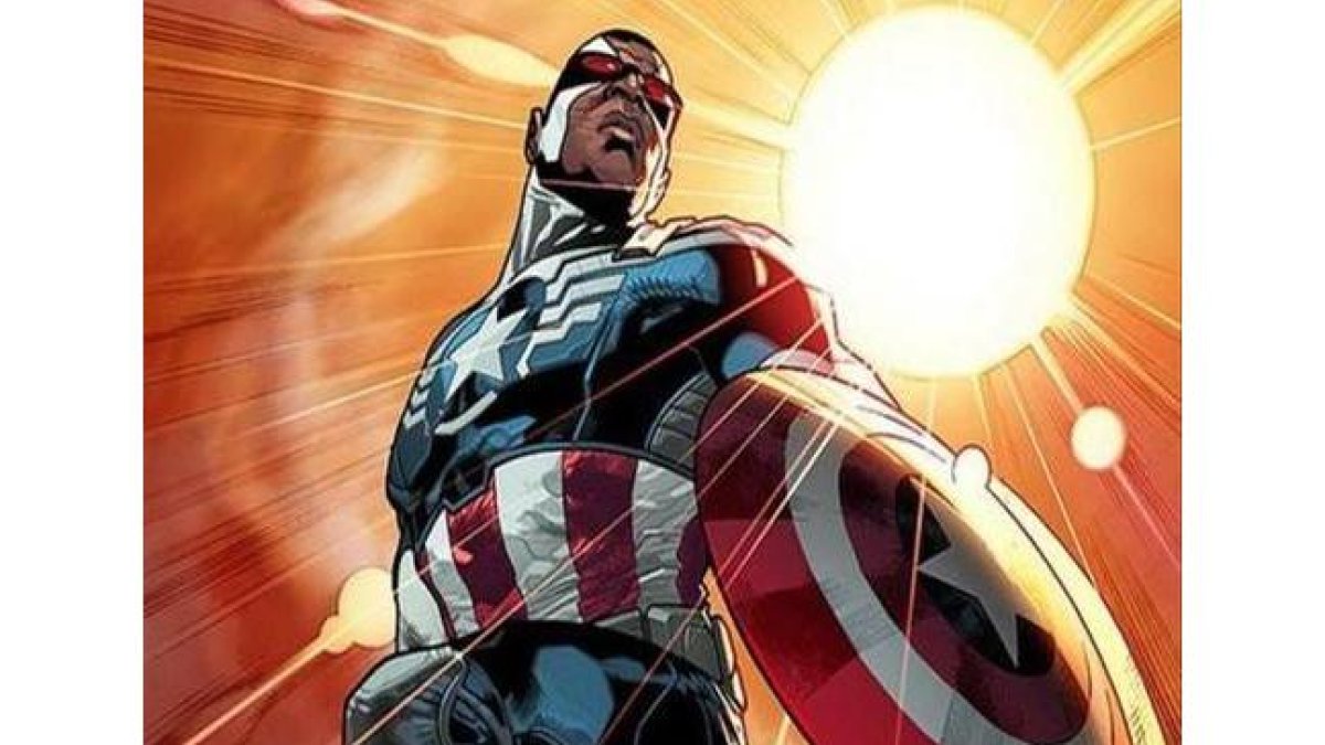 El Capitán Amércia es el nuevo superhéroe negro de Marvel.