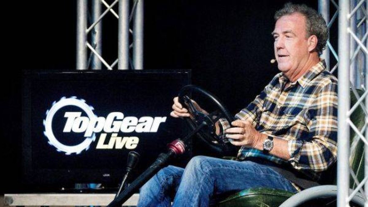 Jeremy Clarkson, el popular y controvertido presentador del programa de motor de la BBC 'Top Gear'.