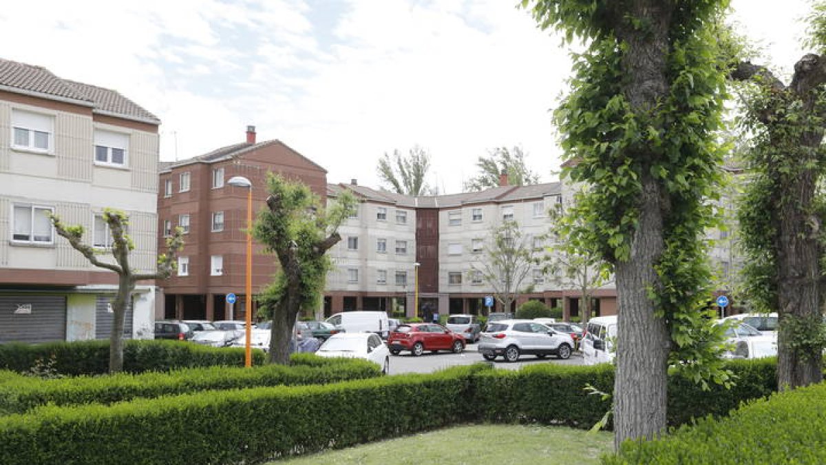 Vista del barrio de Armunia. MARCIANO PÉREZ