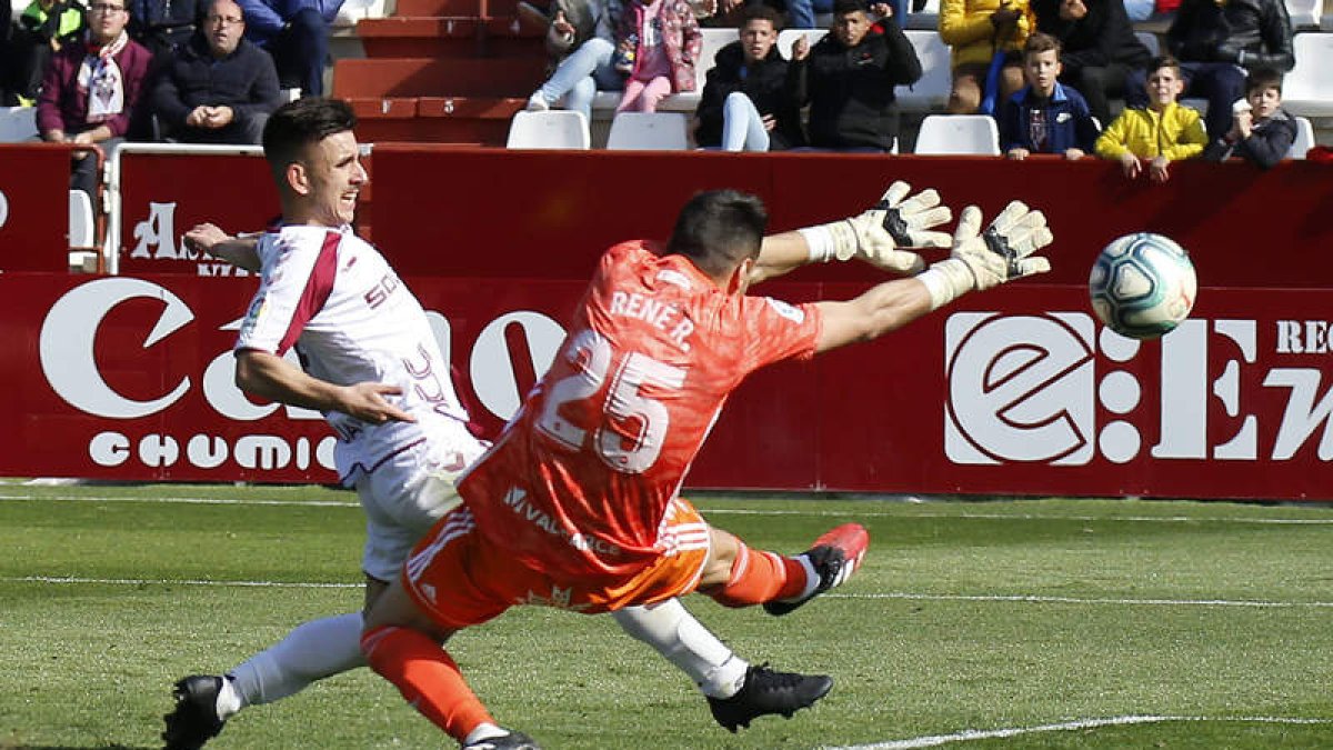 El Albacete sumó un punto en la presente jornada.